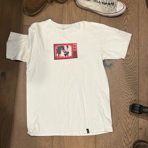 White HUF shirt size M
